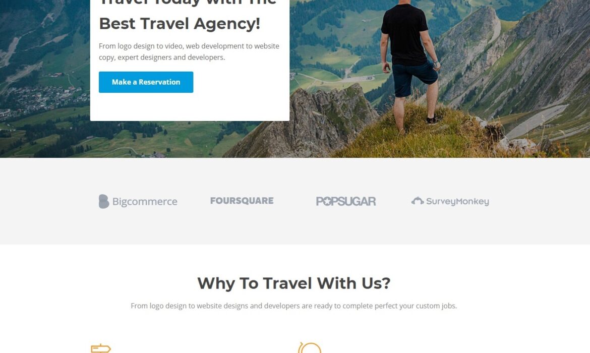 Travel Agency Website